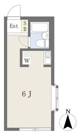 天王町駅 徒歩14分 1階の物件間取画像